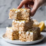 Lemon Rice Krispie Treats Recipe