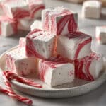 Homemade Peppermint Swirl Marshmallows Recipe