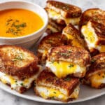 Hawaiian Roll Grilled Cheese Sliders with Optional Fillings Recipe