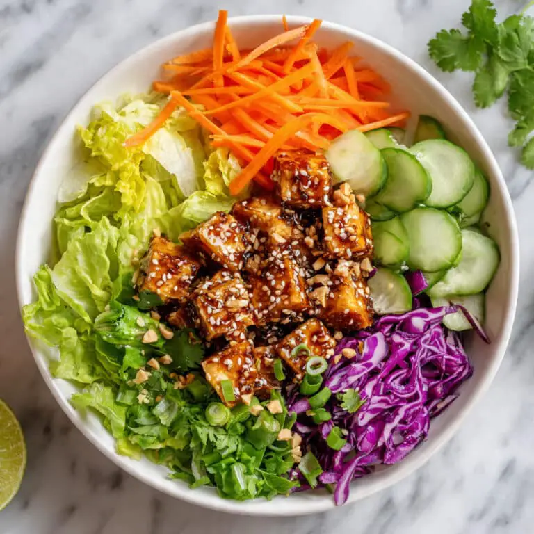 Spicy Tofu Salad Bowls Recipe