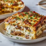 Creamy Spinach and Mushroom Lasagna Recipe