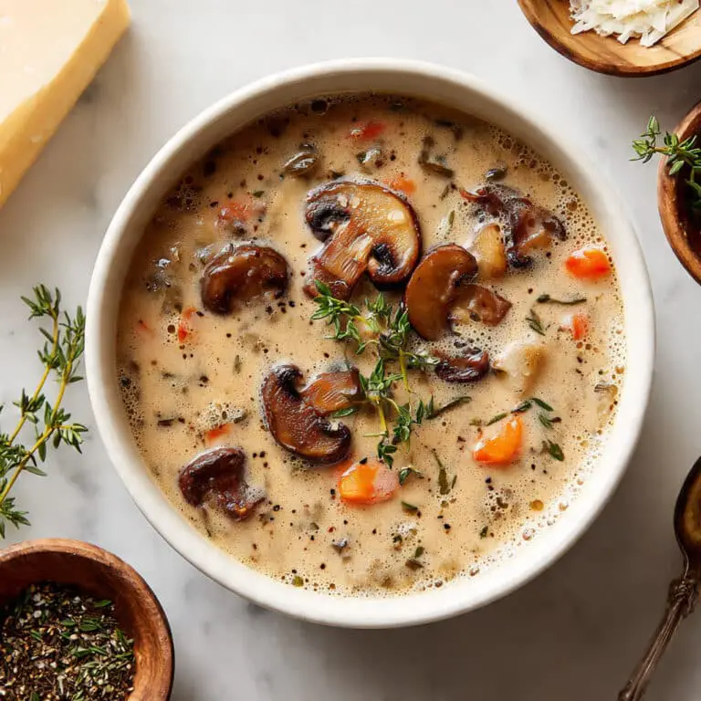 Wild Rice and Mushroom Soup Recipe