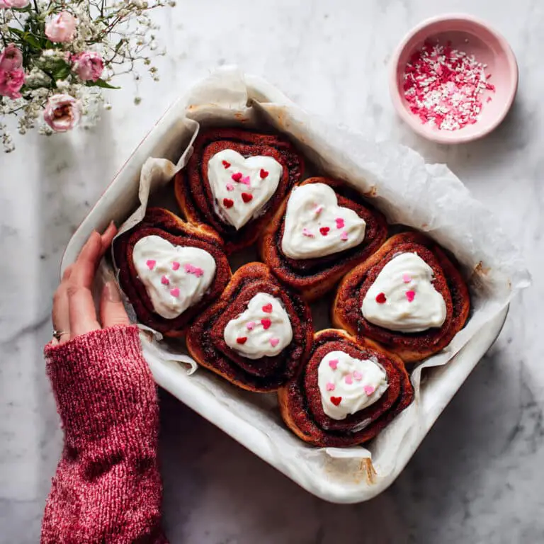 Marry Me Red Velvet Cinnamon Rolls Recipe
