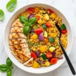 Roasted Vegetable Orzo Salad Recipe