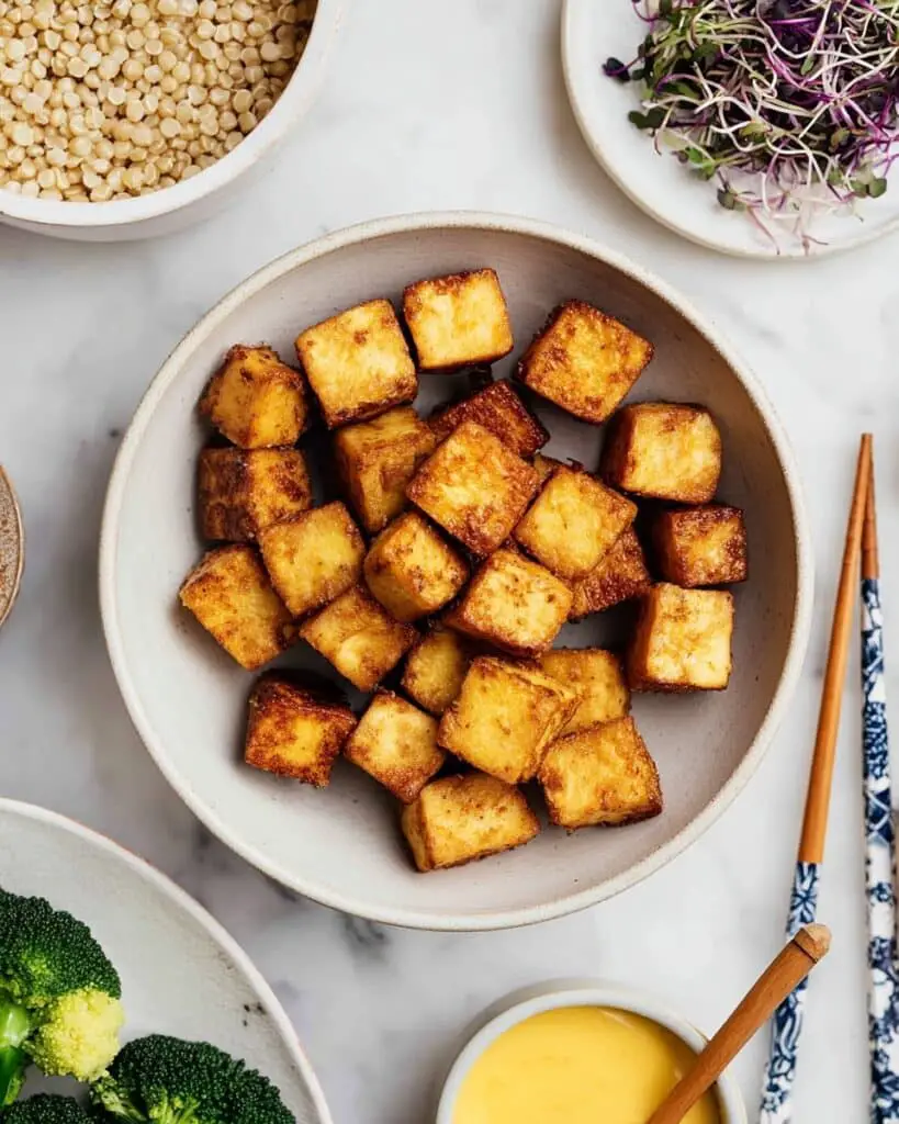 Crispy Air Fryer Tofu Recipe