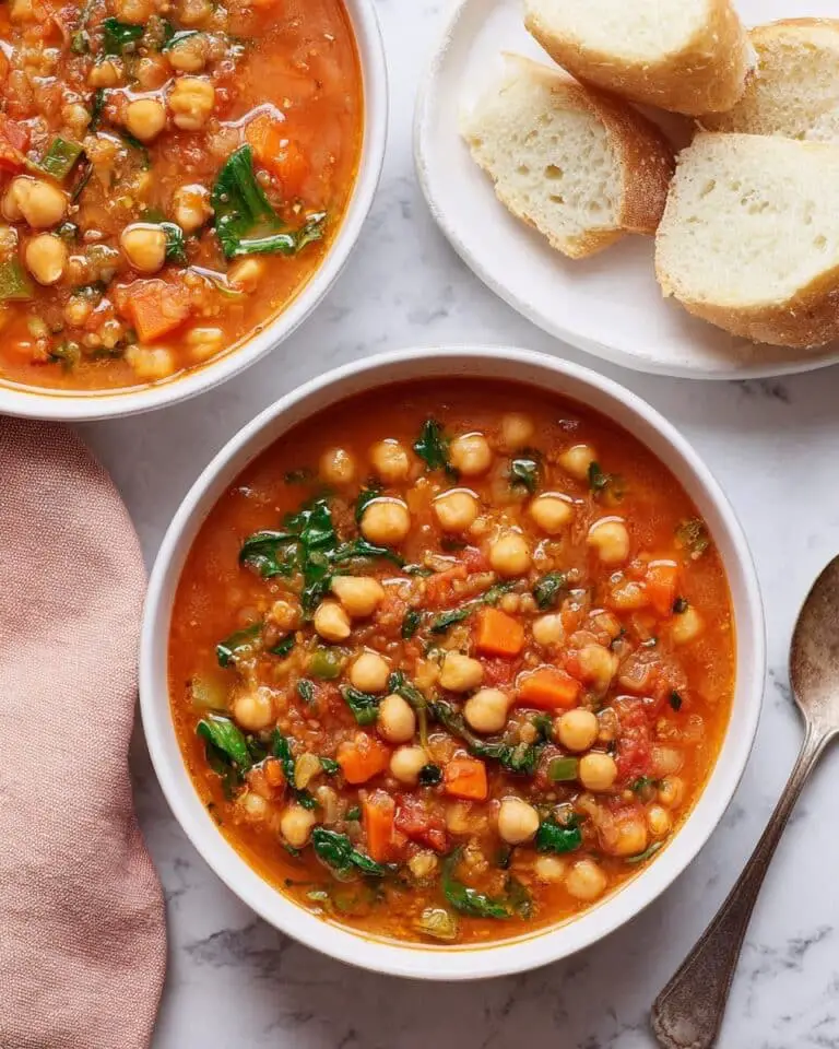 Italian Chickpea Soup (Minestra di Ceci) Recipe