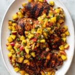Grilled Jalapeño Peach Chicken Recipe