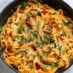 Vegan Creamy Sun Dried Tomato Pasta Recipe