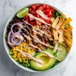 Spicy Southwest Chicken Salad with Ranch Dressing Recipe