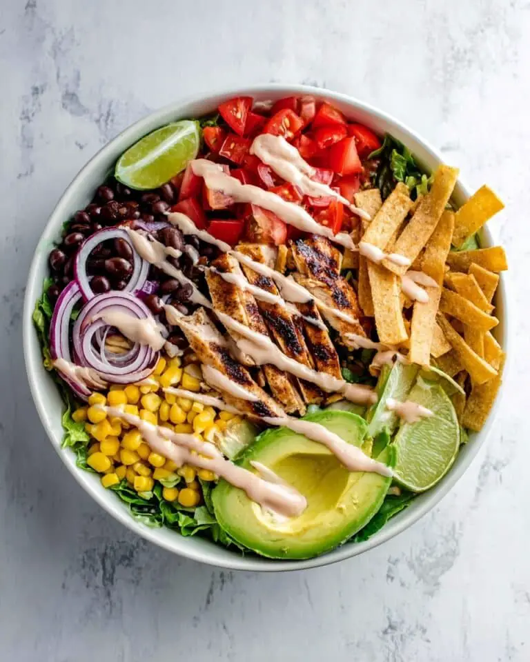 Spicy Southwest Chicken Salad with Ranch Dressing Recipe