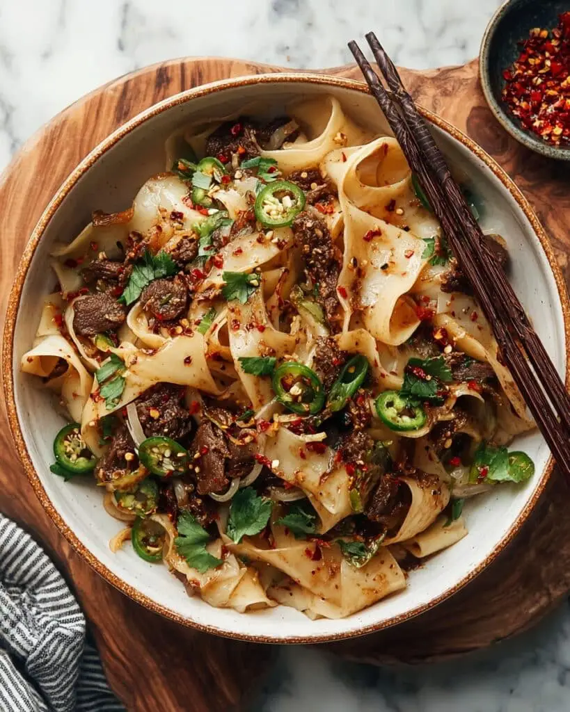Cumin Lamb Noodles Recipe