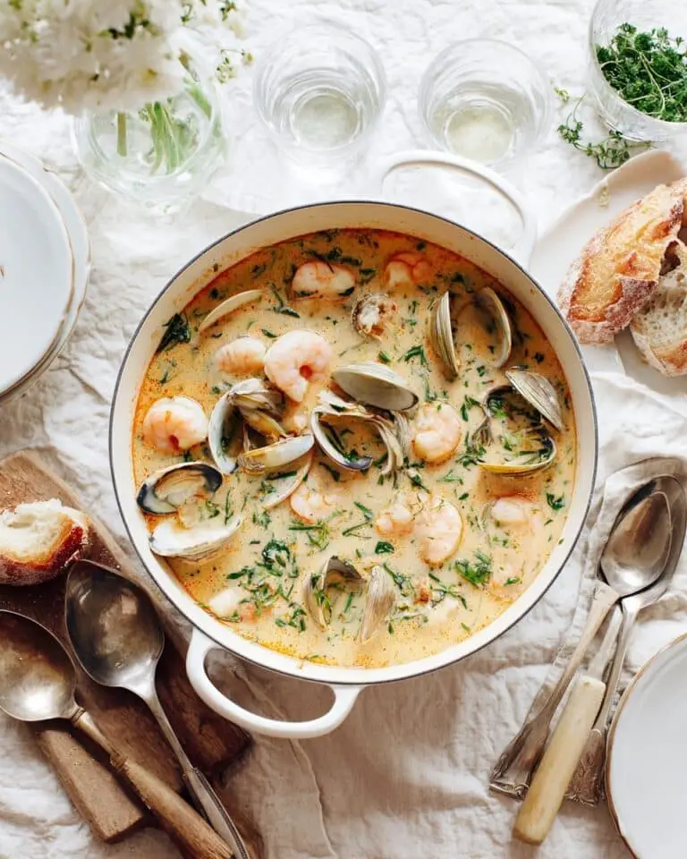 Rustic Seafood Soup Recipe