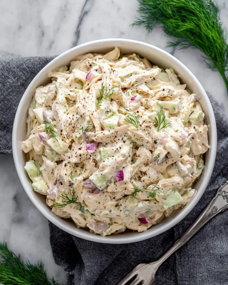 Creamy Keto Chicken Salad in Lettuce Wraps Recipe
