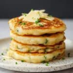 Cheese & Chive Pancakes Recipe
