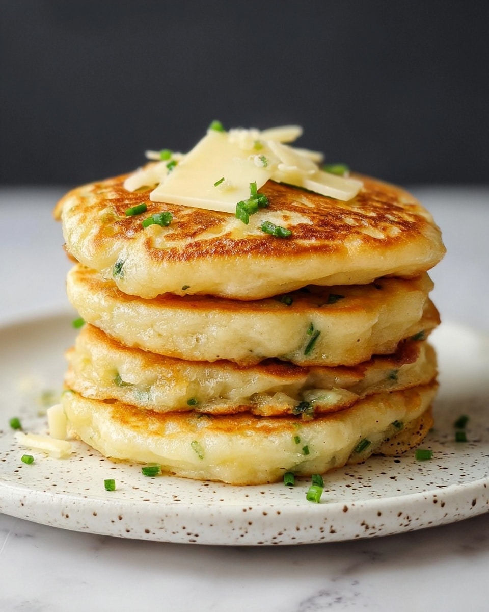 Cheese & Chive Pancakes Recipe