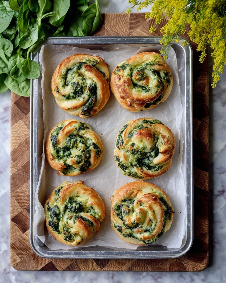 Spinach Artichoke Swirls Recipe