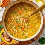 Chickpea and Rice Soup Recipe