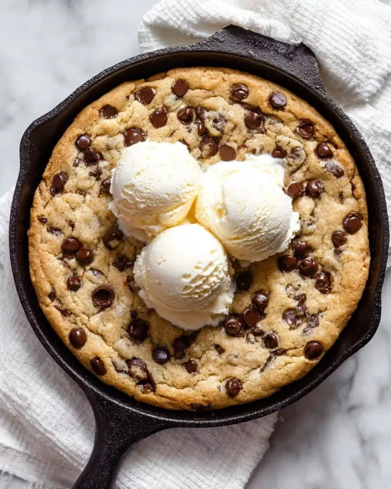 Chocolate Chip Skillet Cookie Recipe