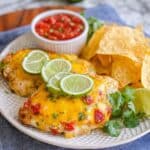 Mexican Chicken with Salsa and Cheddar Recipe