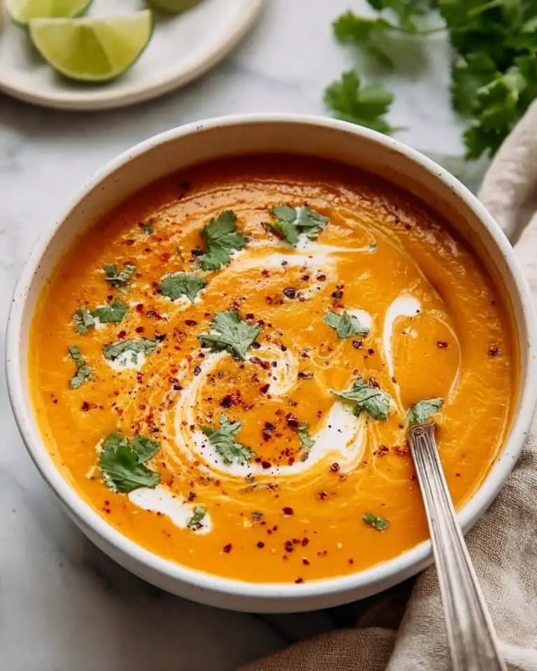 Thai Coconut Red Lentil Soup Recipe