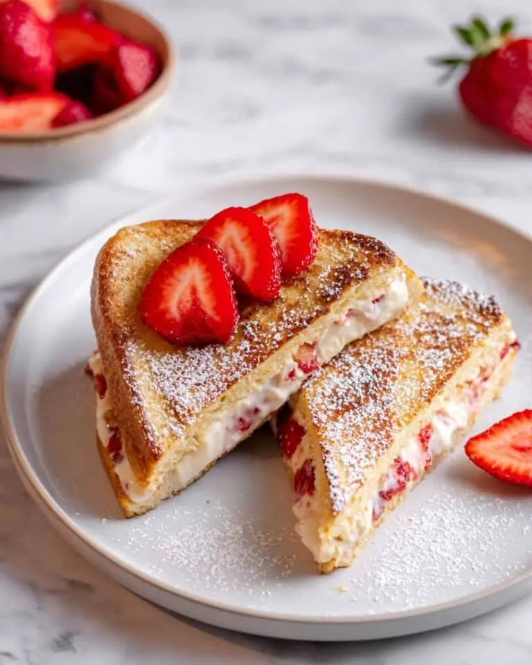 Strawberry Stuffed French Toast Recipe