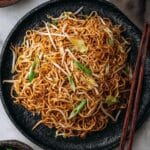 Soy Sauce Pan Fried Noodles Recipe