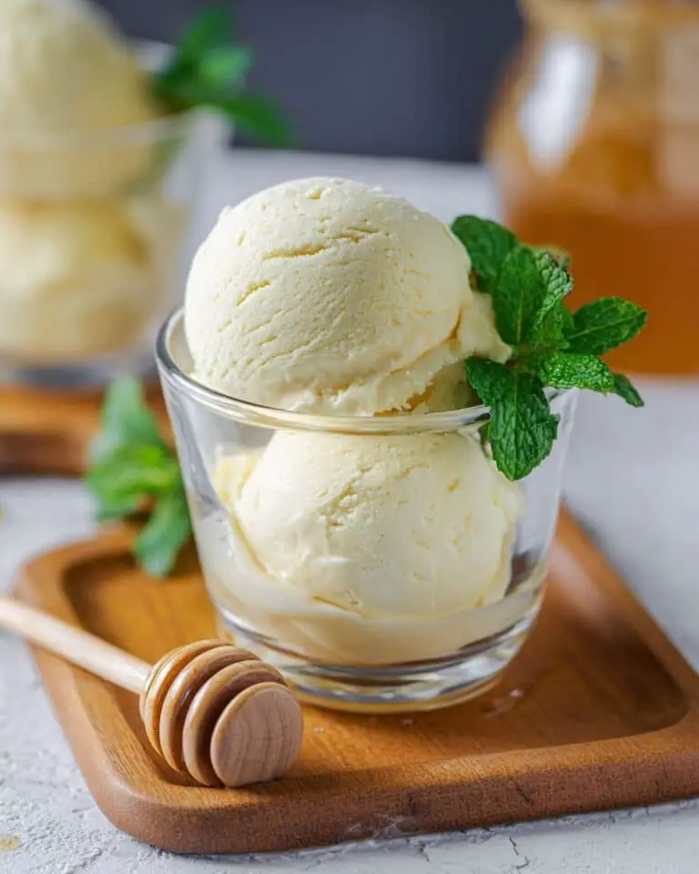 Burnt Honey Ice Cream Recipe