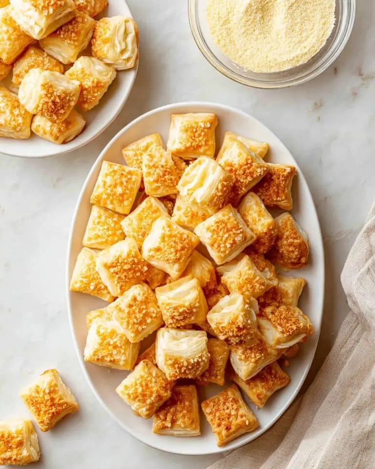 Parmesan Puffs: Light and Airy Savory Pastry Appetizers Recipe