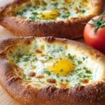 Cheese-Stuffed Georgian Khachapuri (Cheese Bread) Recipe
