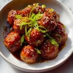 Soy Garlic Tofu Balls Recipe