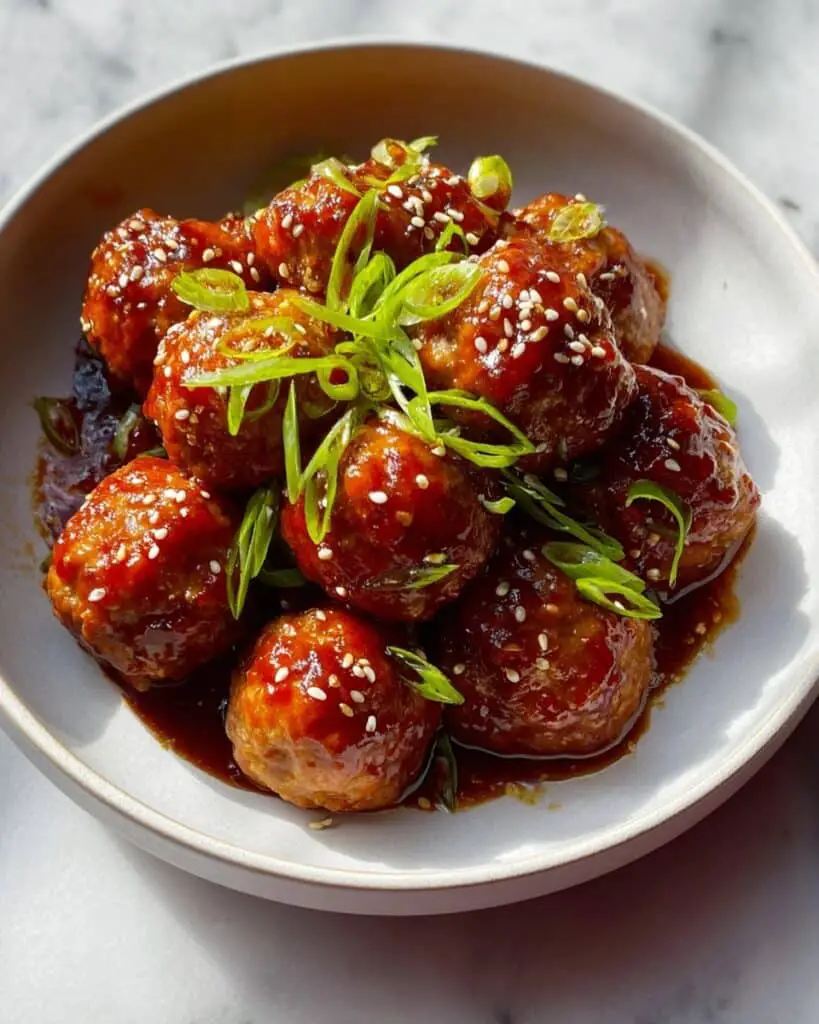 Soy Garlic Tofu Balls Recipe