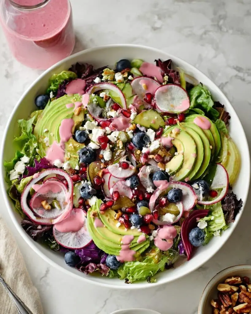 Blueberry Pistachio Spring Salad Recipe