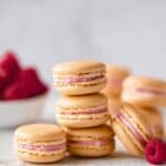 Lemon Raspberry Macarons with Raspberry Lemon Filling Recipe