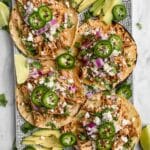 Healthy Crockpot Chicken Tacos Recipe