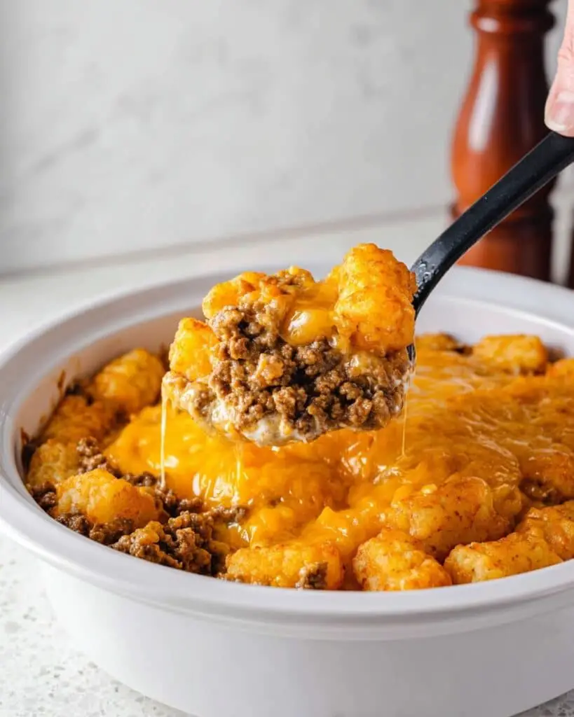 Crockpot Tater Tot Casserole Recipe