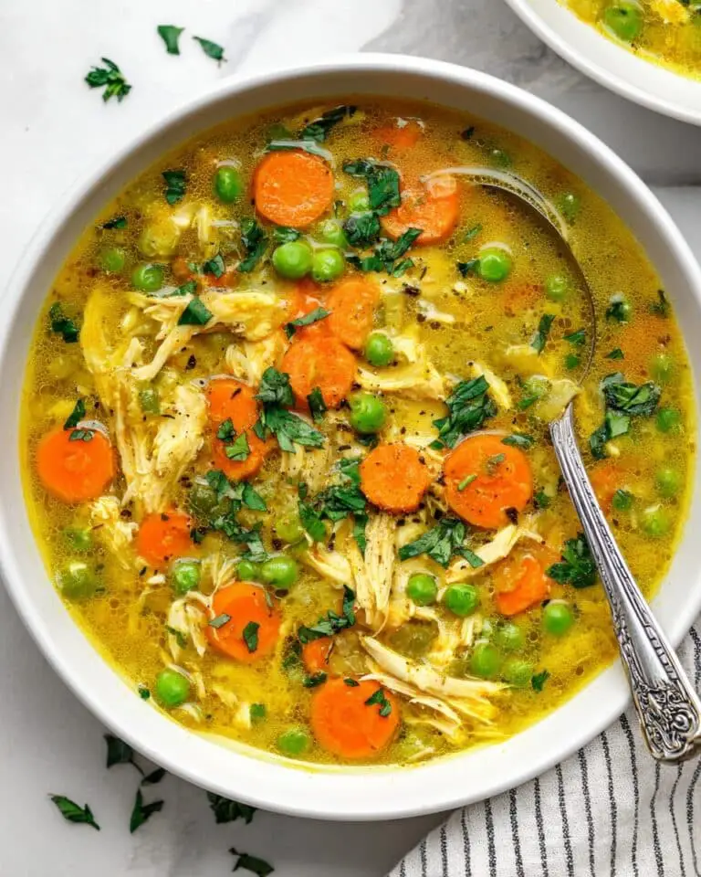 Anti-Inflammatory Turmeric Chicken Soup Recipe