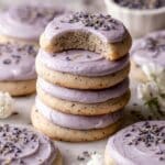 London Fog Cookies with Earl Grey and Lavender Cream Cheese Frosting Recipe