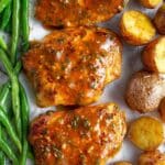 Honey Mustard Sheet Pan Chicken and Vegetables Recipe