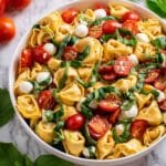 Tortellini Caprese Salad Recipe