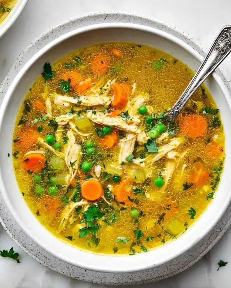 Anti Inflammatory Turmeric Chicken Soup Recipe