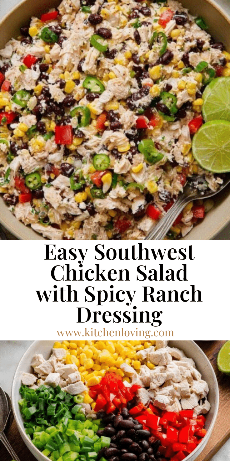 Southwest Chicken Salad With Spicy Ranch Dressing Flavor Packed Easy southwest-chicken-salad-with-spicy-ranch-dressing-flavor-packed-easy