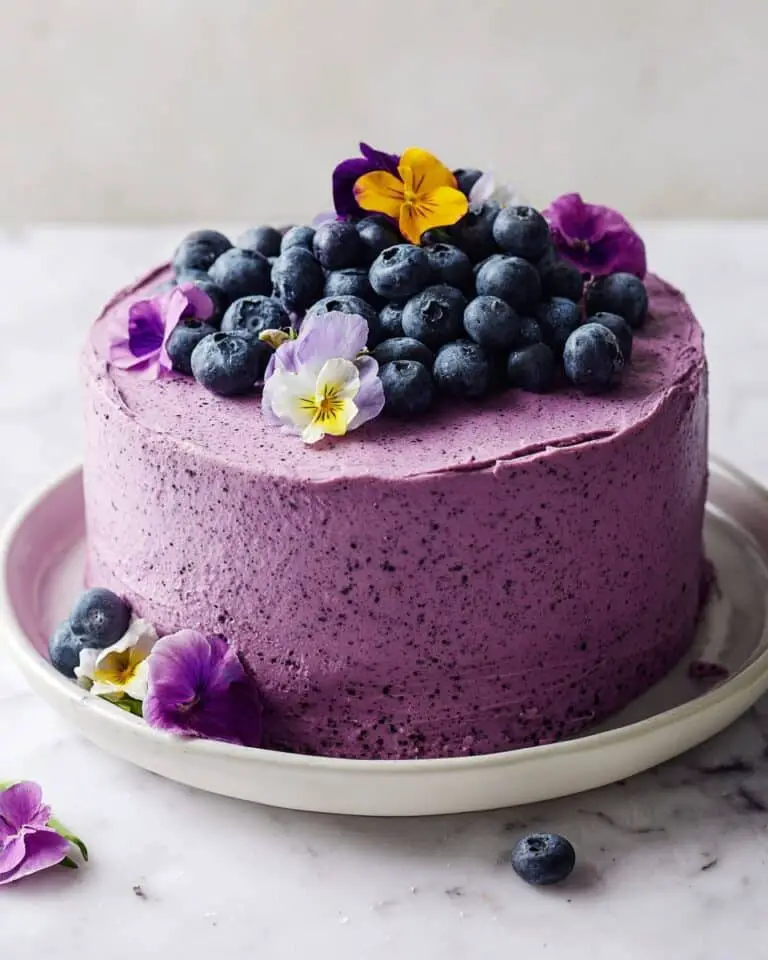 Blueberry Chocolate Cake Recipe