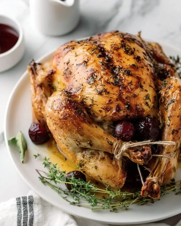 Perfectly Brined Roast Turkey Recipe