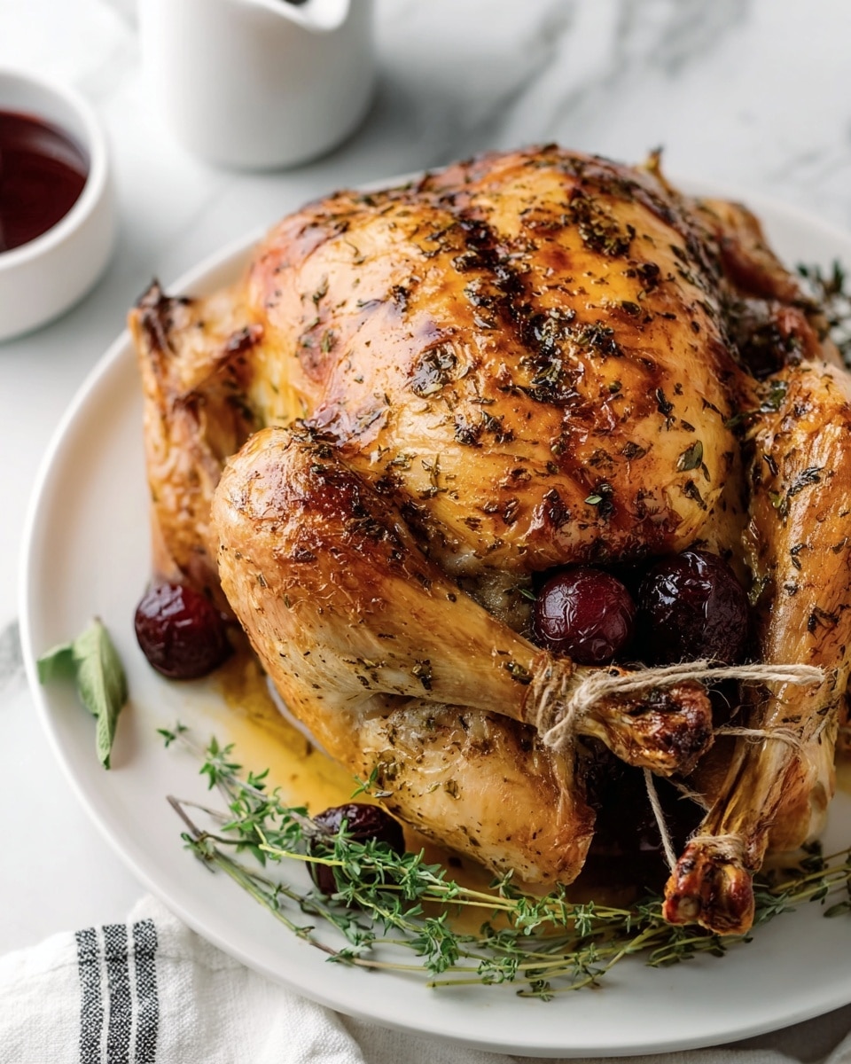 Perfectly Brined Roast Turkey Recipe