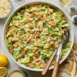 Caesar Pasta Salad with Toasted Sourdough Croûtons Recipe