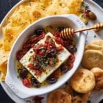 Mediterranean Baked Feta Dip Recipe