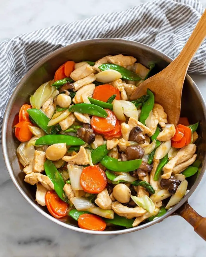 Moo Goo Gai Pan Recipe