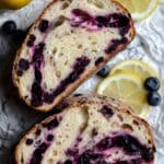 Lemon Blueberry Sourdough Bread Recipe