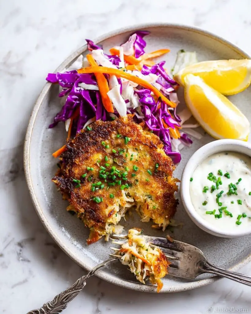 Artichoke-Chickpea Vegan “Crab” Cakes Recipe