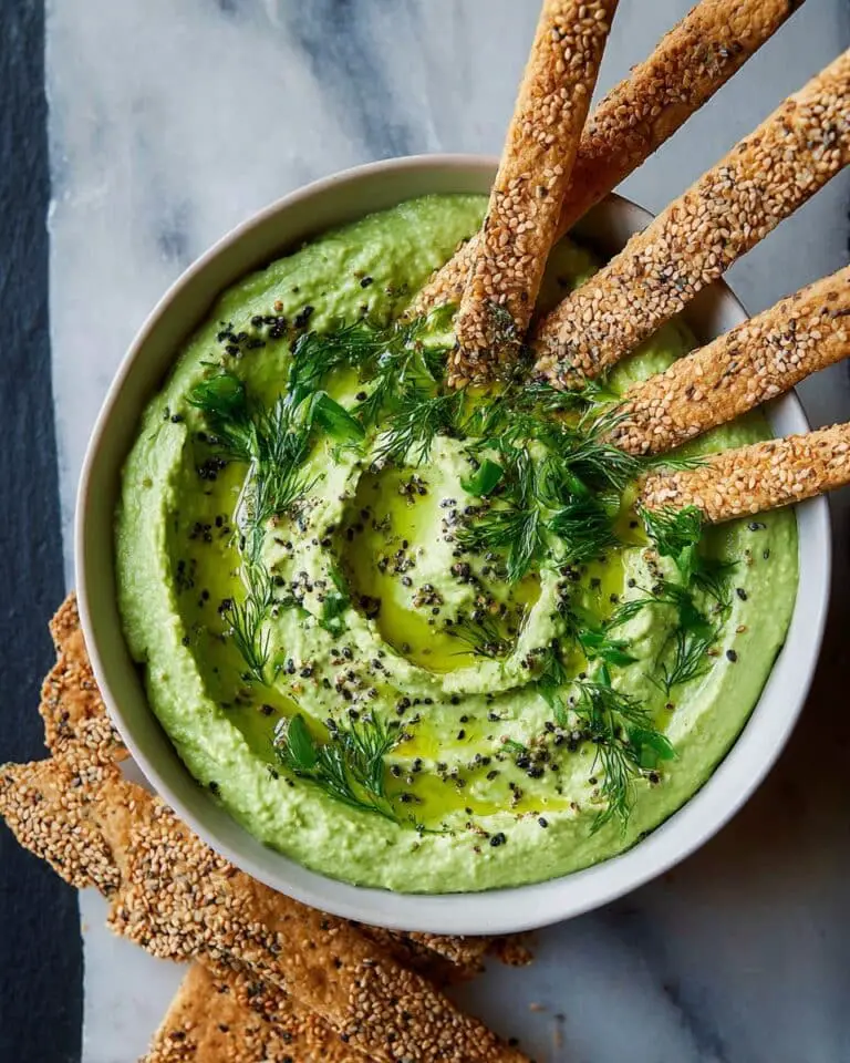 Zucchini Dip with Tahini, Herbs, and Lemon Recipe
